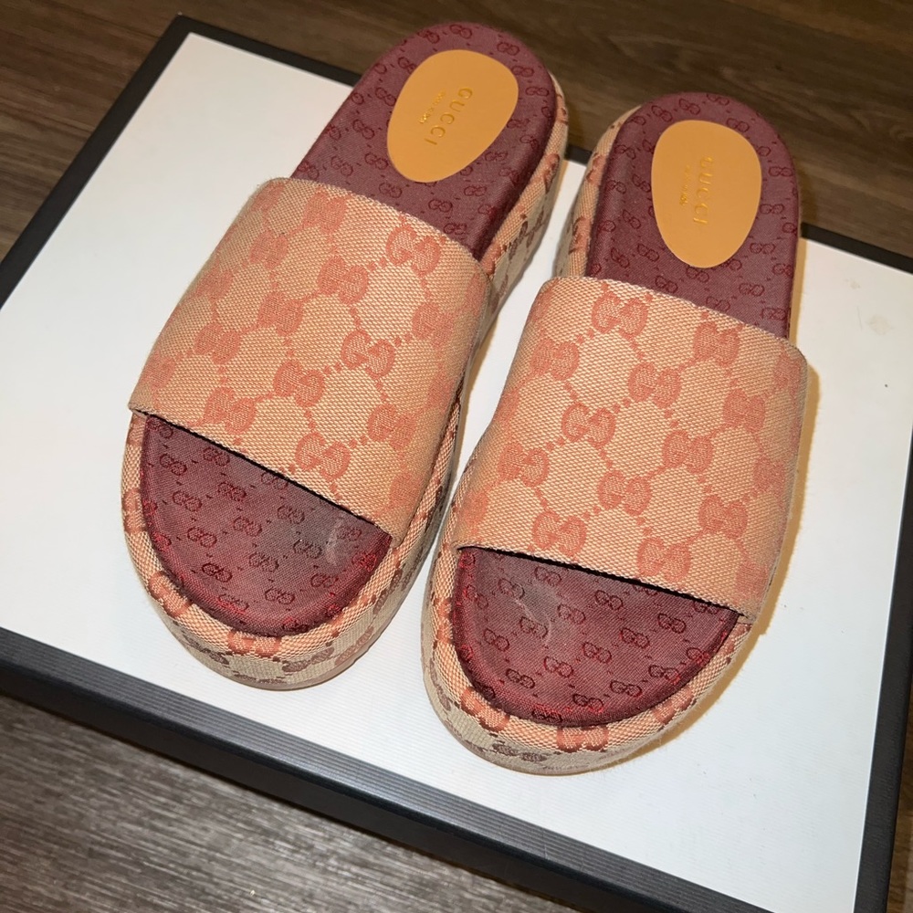 Platform Gucci Sandals